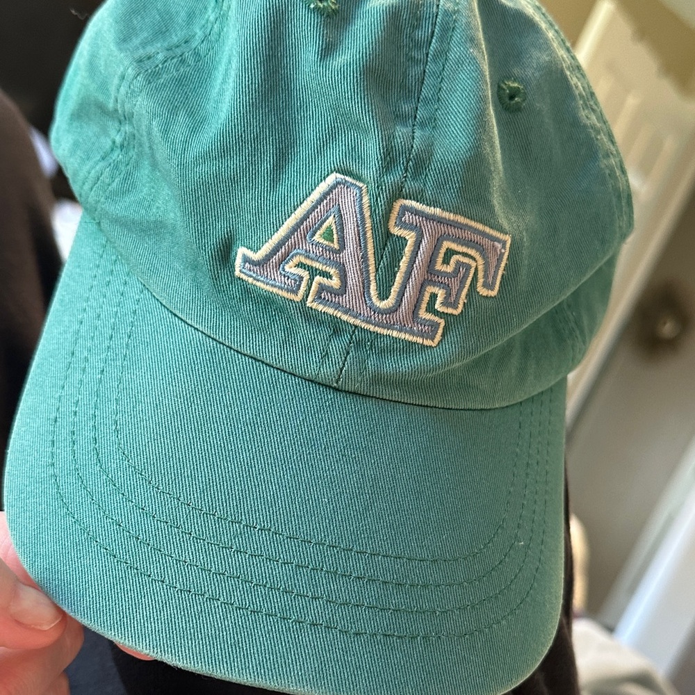 Abercrombie Vintage Green and Finch Logo Cap AF logo made of 100% cotton - Picture 7 of 13